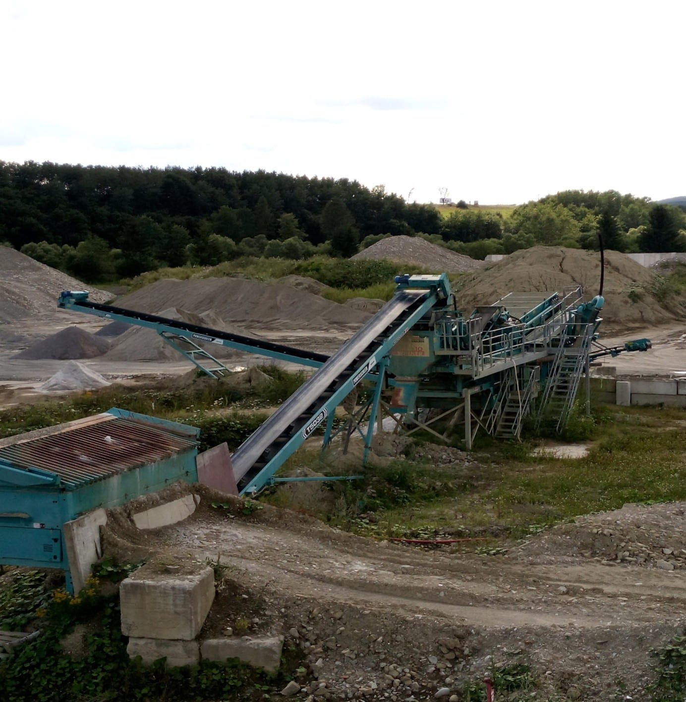 Mobile Wash Plant